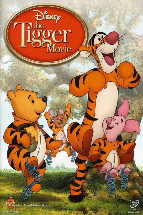 The Tigger Movie - DVD movie cover