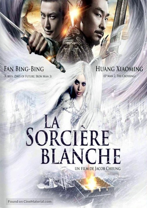 The White Haired Witch of Lunar Kingdom - French DVD movie cover