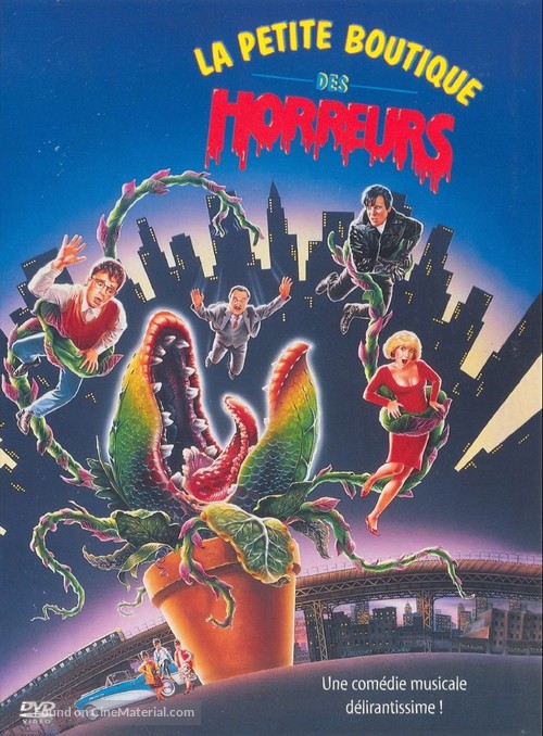 Little Shop of Horrors - French DVD movie cover