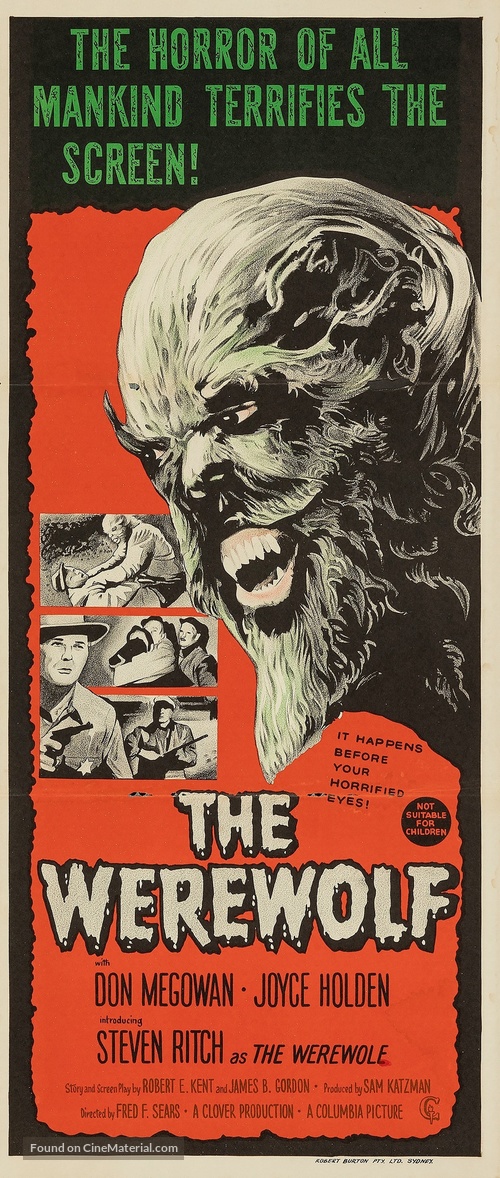 The Werewolf - Australian Movie Poster