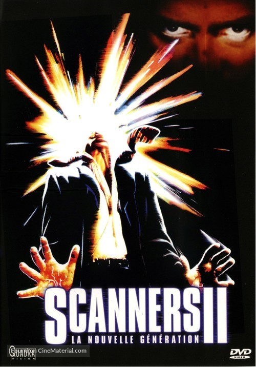 Scanners II: The New Order - French DVD movie cover