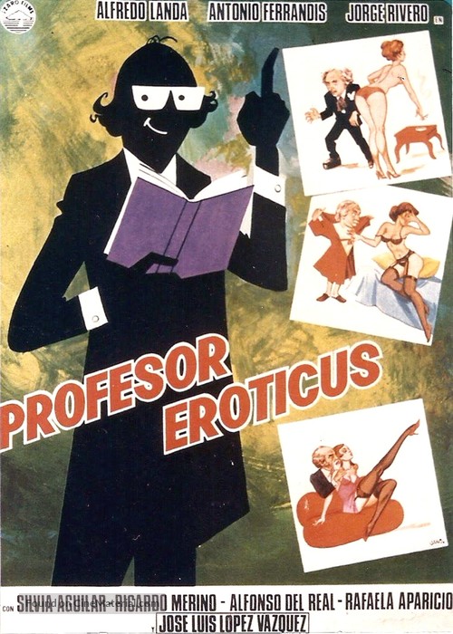 Profesor er&oacute;ticus - Spanish Movie Poster