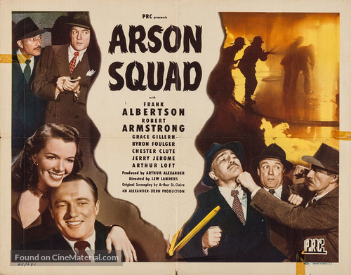 Arson Squad - Movie Poster