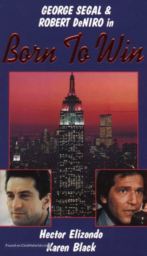 Born to Win - VHS movie cover