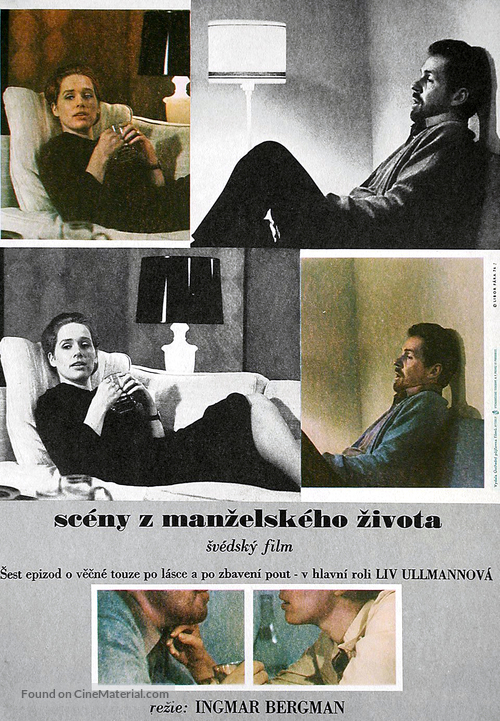 Scener ur ett &auml;ktenskap - Czech Movie Poster
