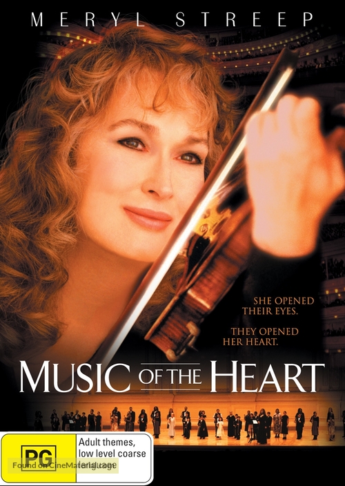Music of the Heart - Australian Movie Cover