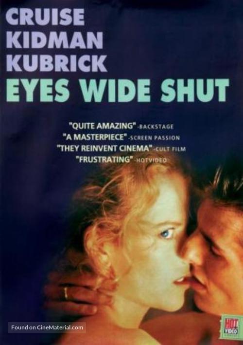 Eyes Wide Shut - DVD movie cover