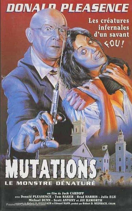 The Mutations - French VHS movie cover