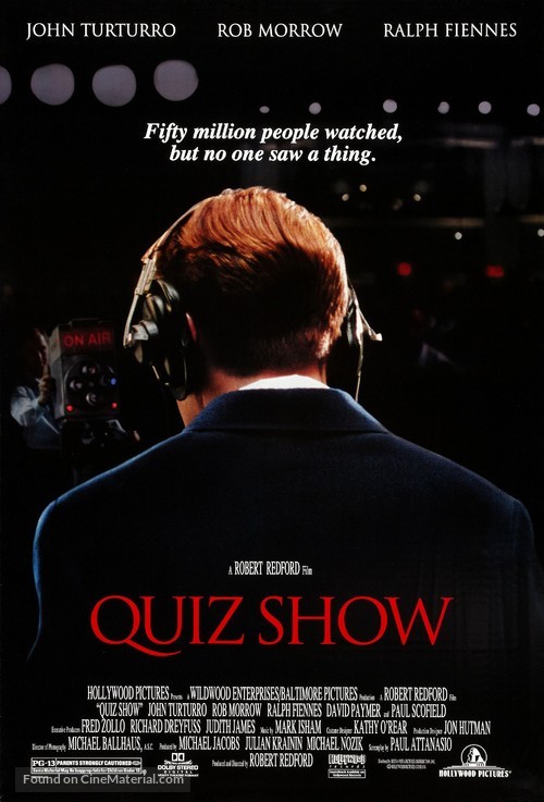 Quiz Show - Movie Poster