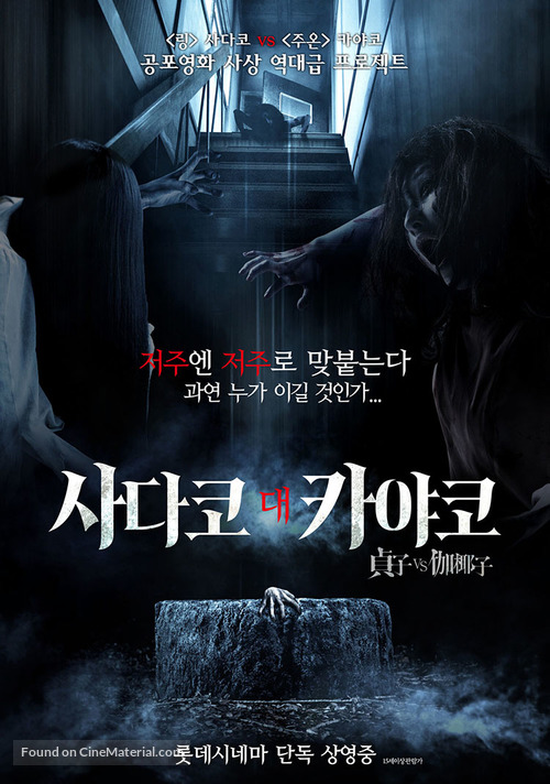 Sadako vs. Kayako - South Korean Movie Poster