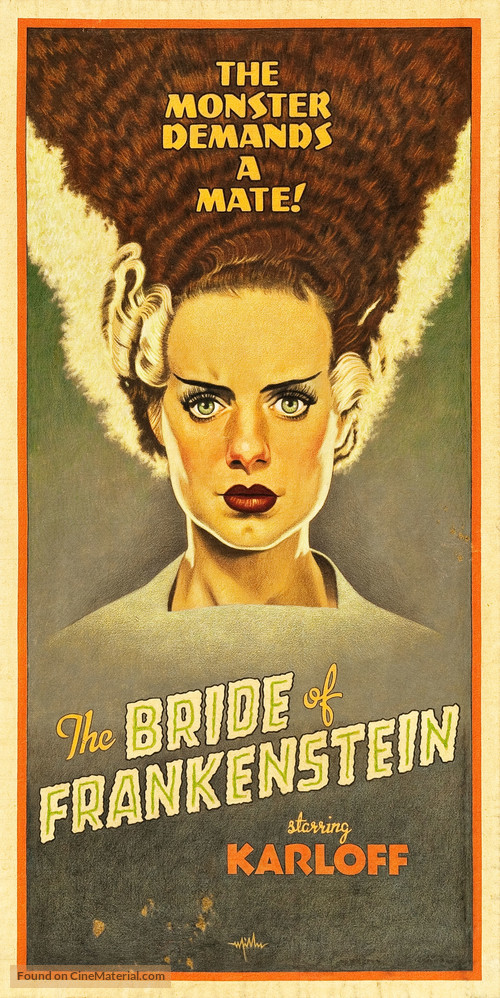 Bride of Frankenstein - Homage movie poster