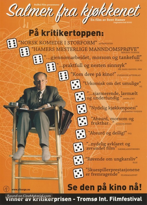 Kitchen Stories - Norwegian Movie Poster