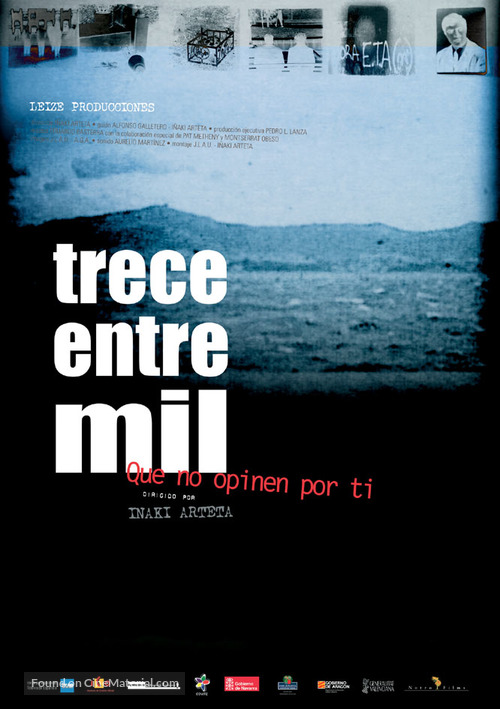 Trece entre mil - Spanish poster