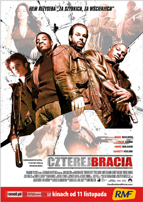 Four Brothers - Polish Movie Poster