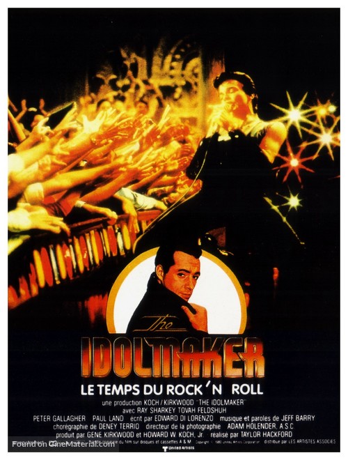 The Idolmaker - French Movie Poster