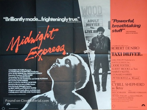 Midnight Express - British Combo movie poster