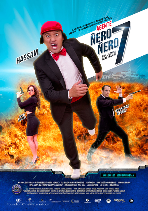 Agente &Ntilde;ero &Ntilde;ero 7 - Colombian Movie Poster