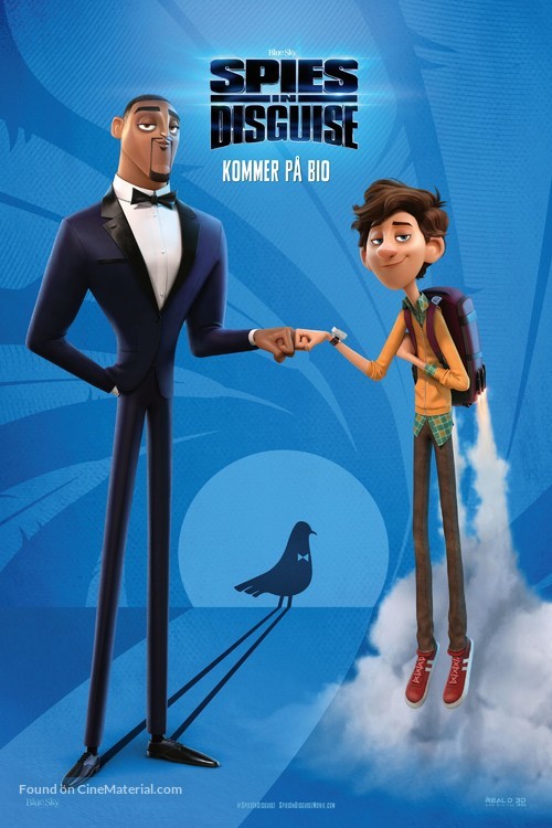 Spies in Disguise - Swedish Movie Poster