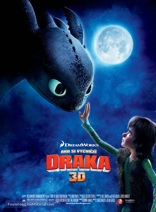 How to Train Your Dragon - Czech Movie Poster