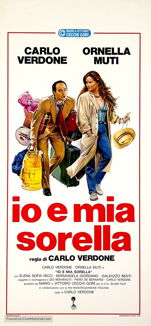 Io e mia sorella - Italian Movie Poster