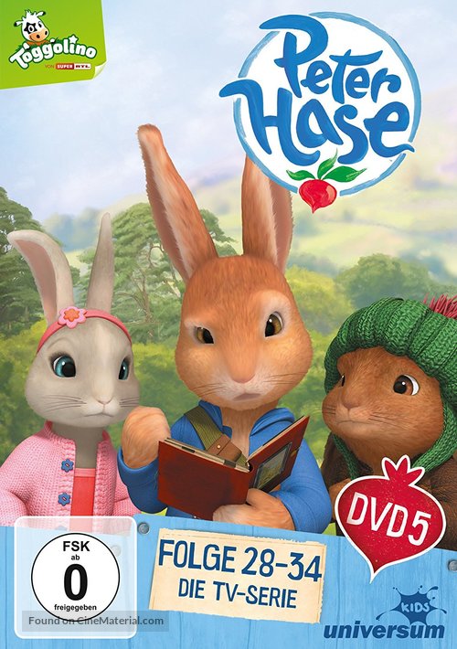 &quot;Peter Rabbit&quot; - German DVD movie cover