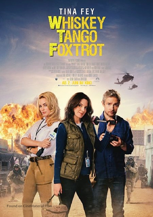Whiskey Tango Foxtrot - German Movie Poster