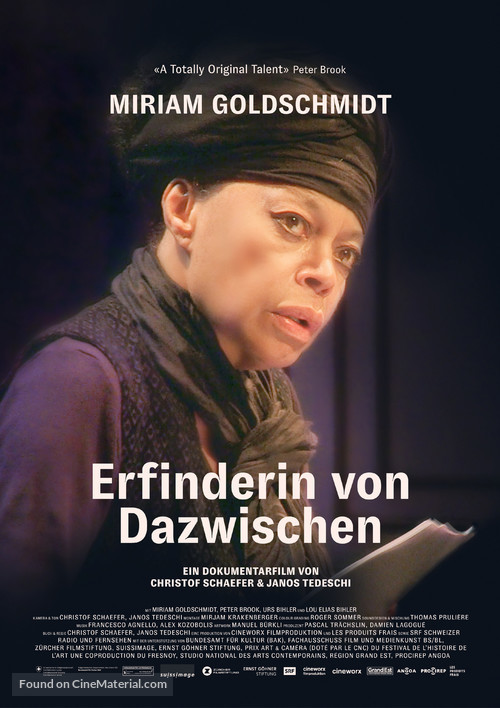 Miriam Goldschmidt - Erfinderin von Dazwischen - Swiss Movie Poster