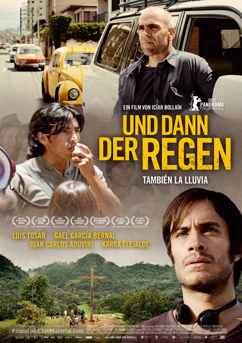 Tambi&eacute;n la lluvia - German Movie Poster