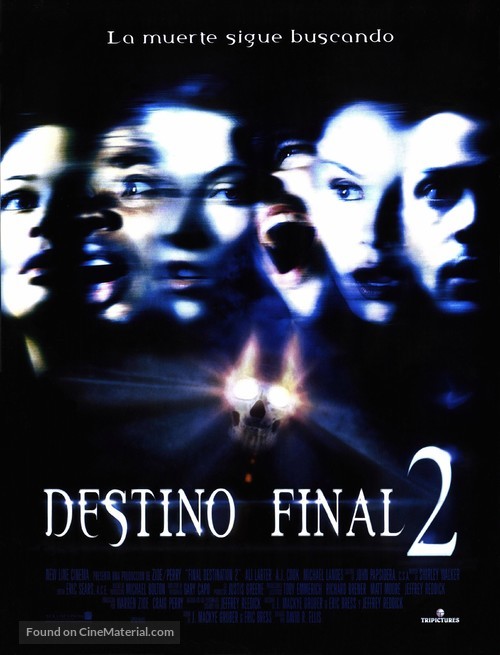 Final Destination 2 - Spanish Movie Poster