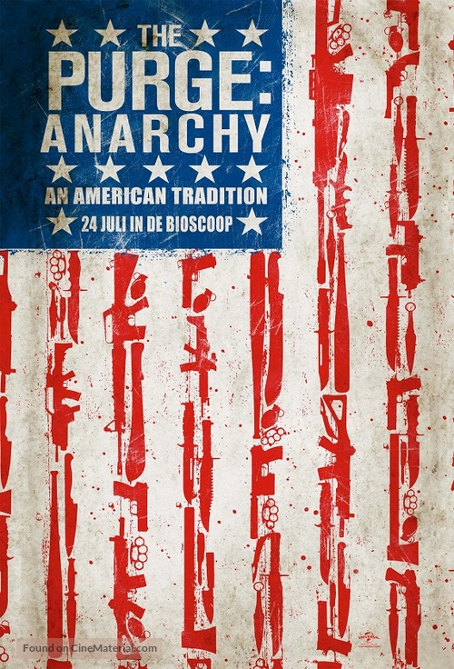 The Purge: Anarchy - Dutch Movie Poster