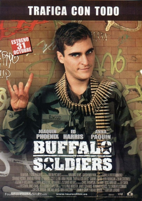 Buffalo Soldiers - Spanish Movie Poster