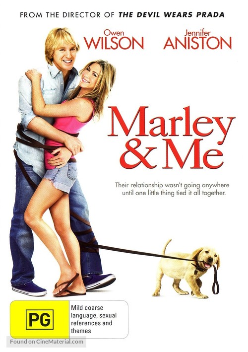Marley &amp; Me - Australian Movie Cover