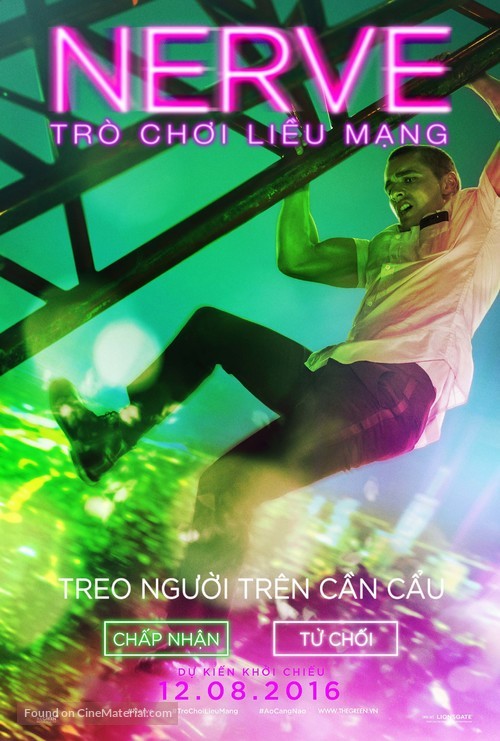 Nerve - Vietnamese Movie Poster