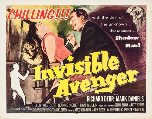 The Invisible Avenger - Movie Poster