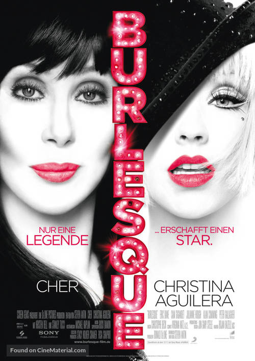 Burlesque - German Movie Poster
