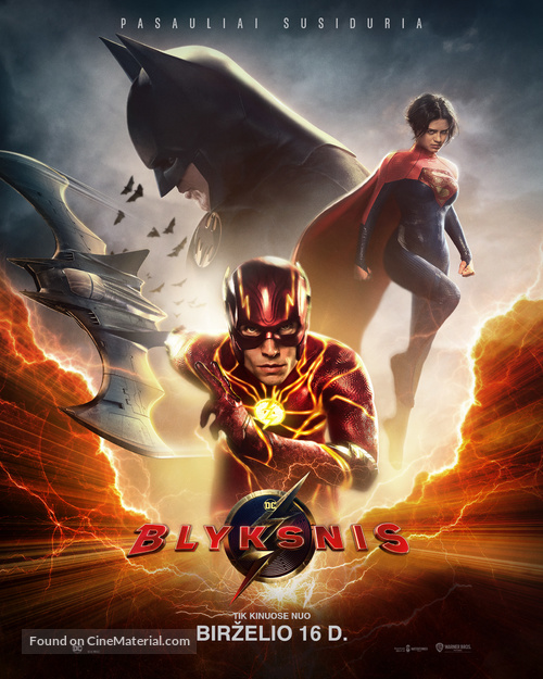 The Flash - Lithuanian Movie Poster