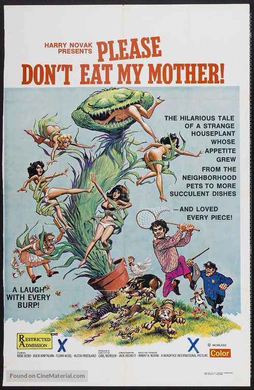 Please Don&#039;t Eat My Mother - Movie Poster