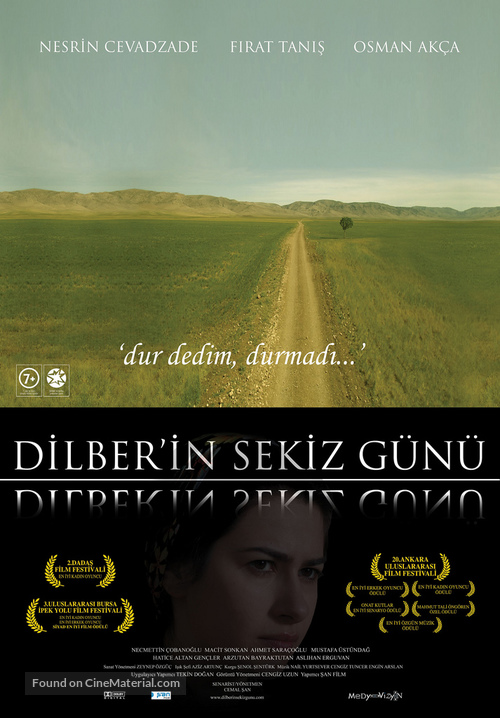 Dilber&#039;in sekiz g&uuml;n&uuml; - Turkish Movie Poster