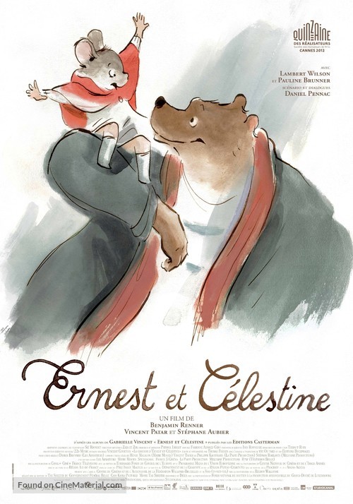 Ernest et C&eacute;lestine - French Movie Poster