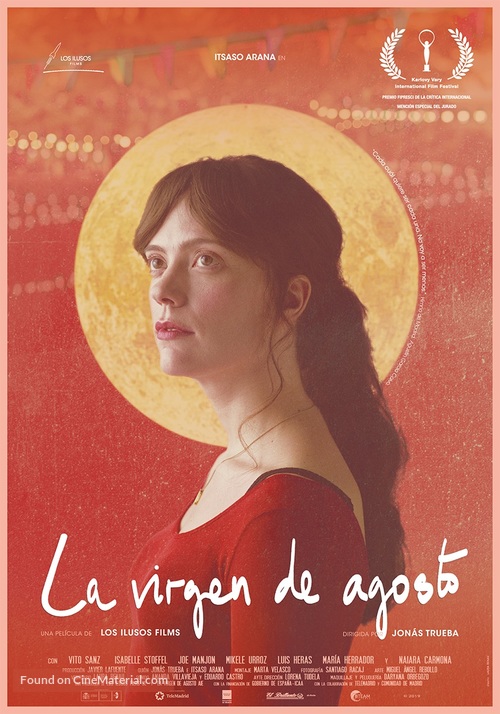 La virgen de agosto - Spanish Movie Poster