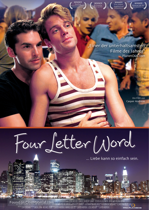A Four Letter Word - German Movie Poster