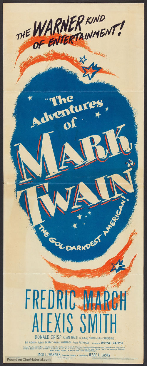 The Adventures of Mark Twain - Movie Poster