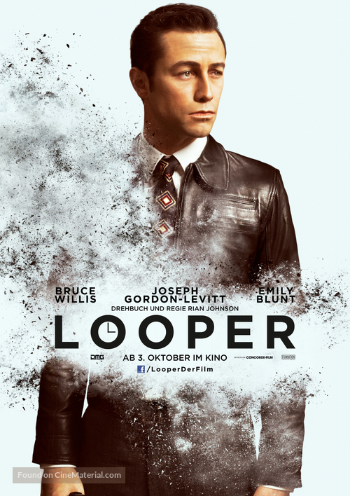 Looper - German Movie Poster