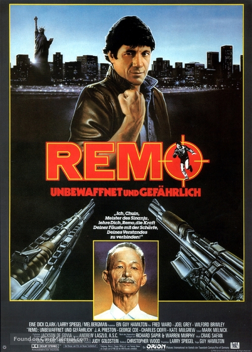 Remo Williams: The Adventure Begins - German Movie Poster