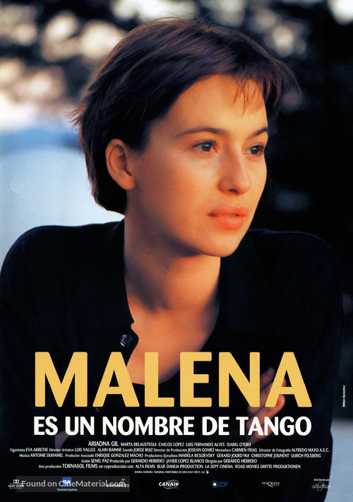 Malena es un nombre de tango - Spanish Movie Poster