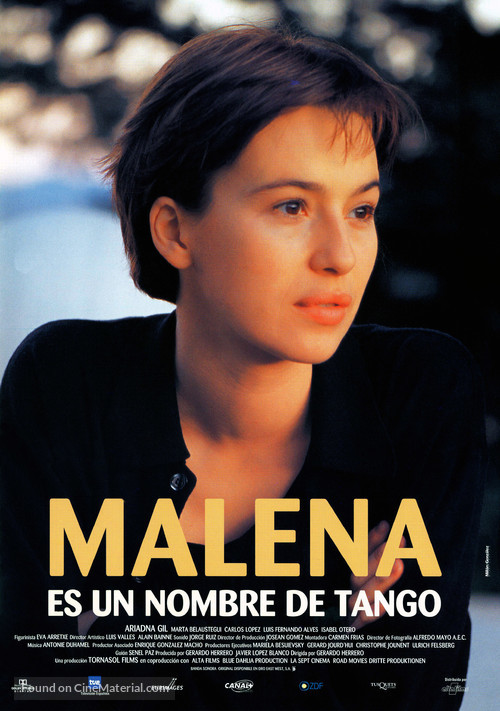 Malena es un nombre de tango - Spanish Movie Poster