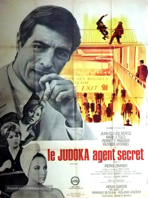 Le judoka, agent secret - French Movie Poster