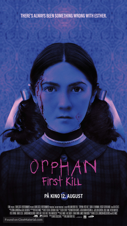 Orphan: First Kill - Norwegian Movie Poster