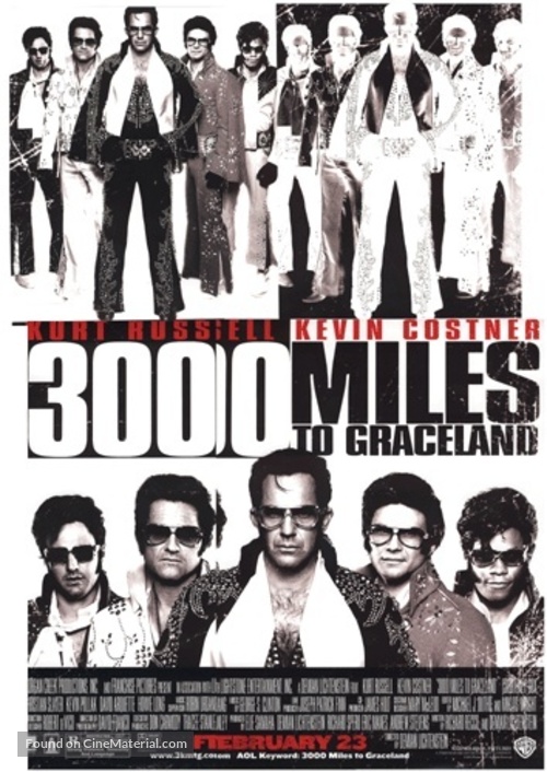 3000 Miles To Graceland - poster