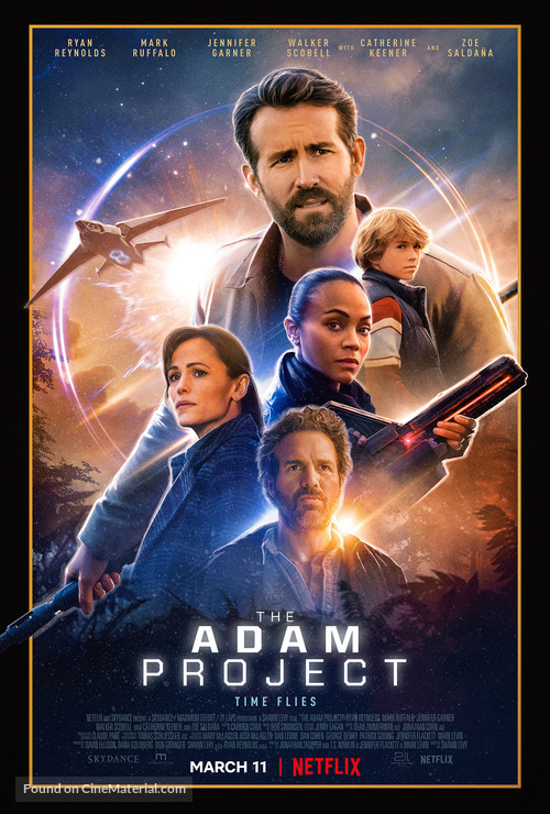 The Adam Project - Movie Poster